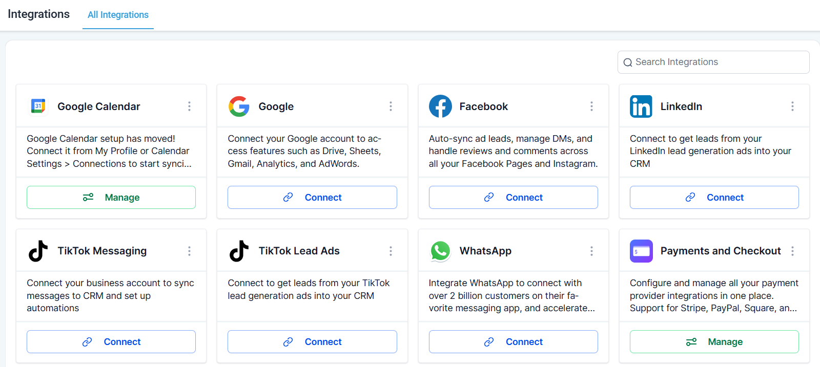 native integrations native integrations