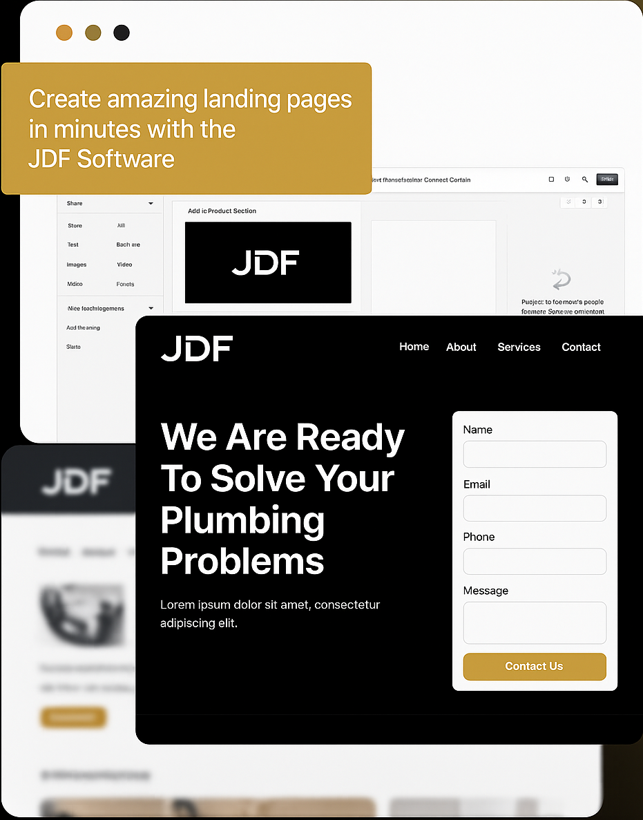 JDFWebDesigns Software Preview