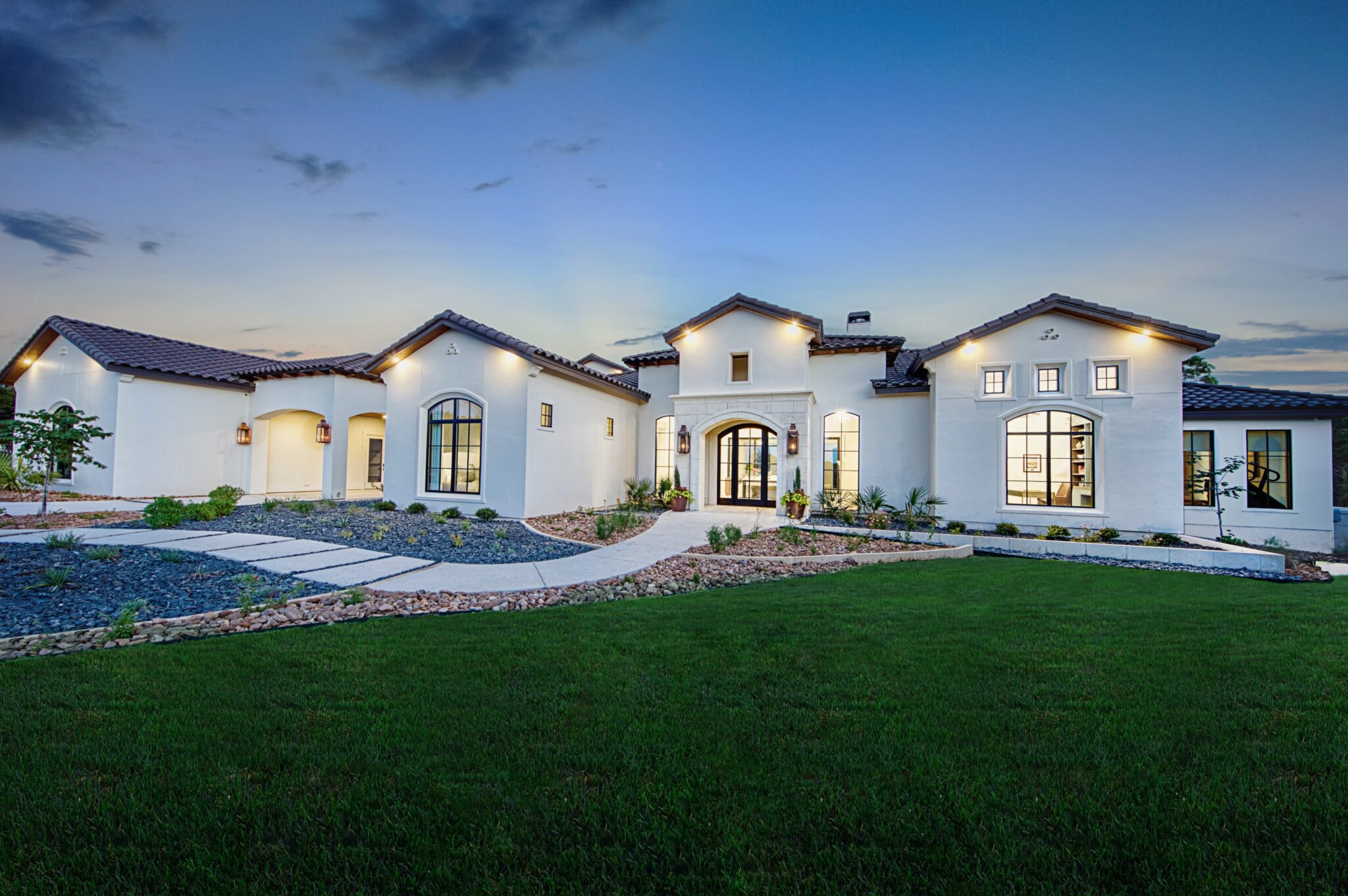 G. Morris Custom Homes luxury home exterior