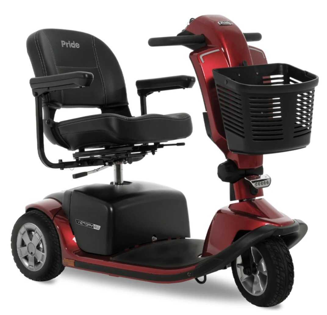 Pride Victory 10 LX HD 3-Wheel Sport Scooter