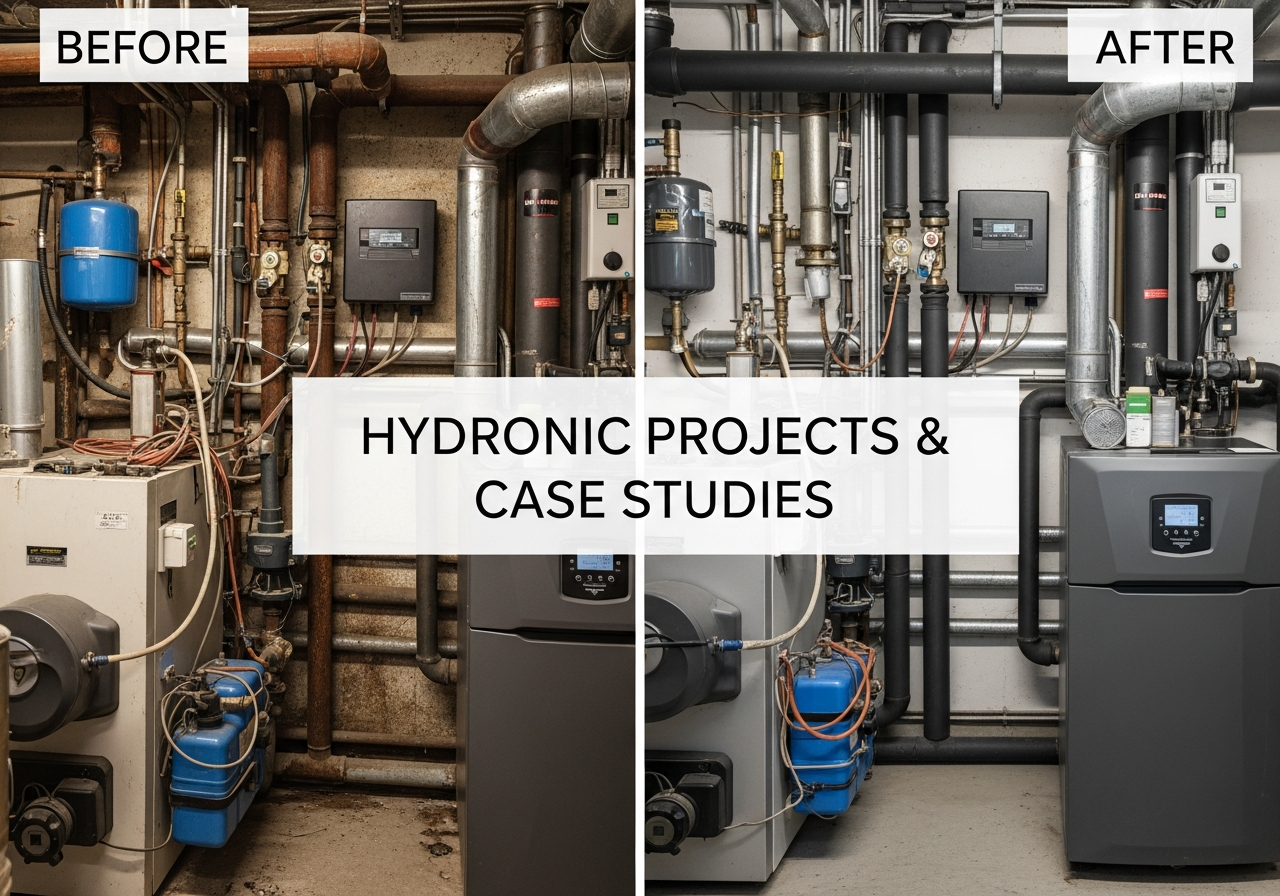 Hydronic Heating & Cooling Projects | SoCal Hydronics