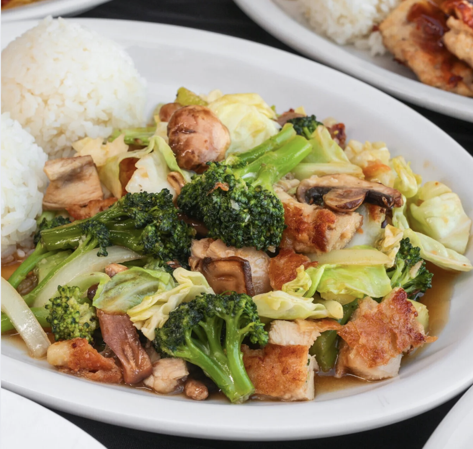 Stir-Fried Veg w/ Chicken