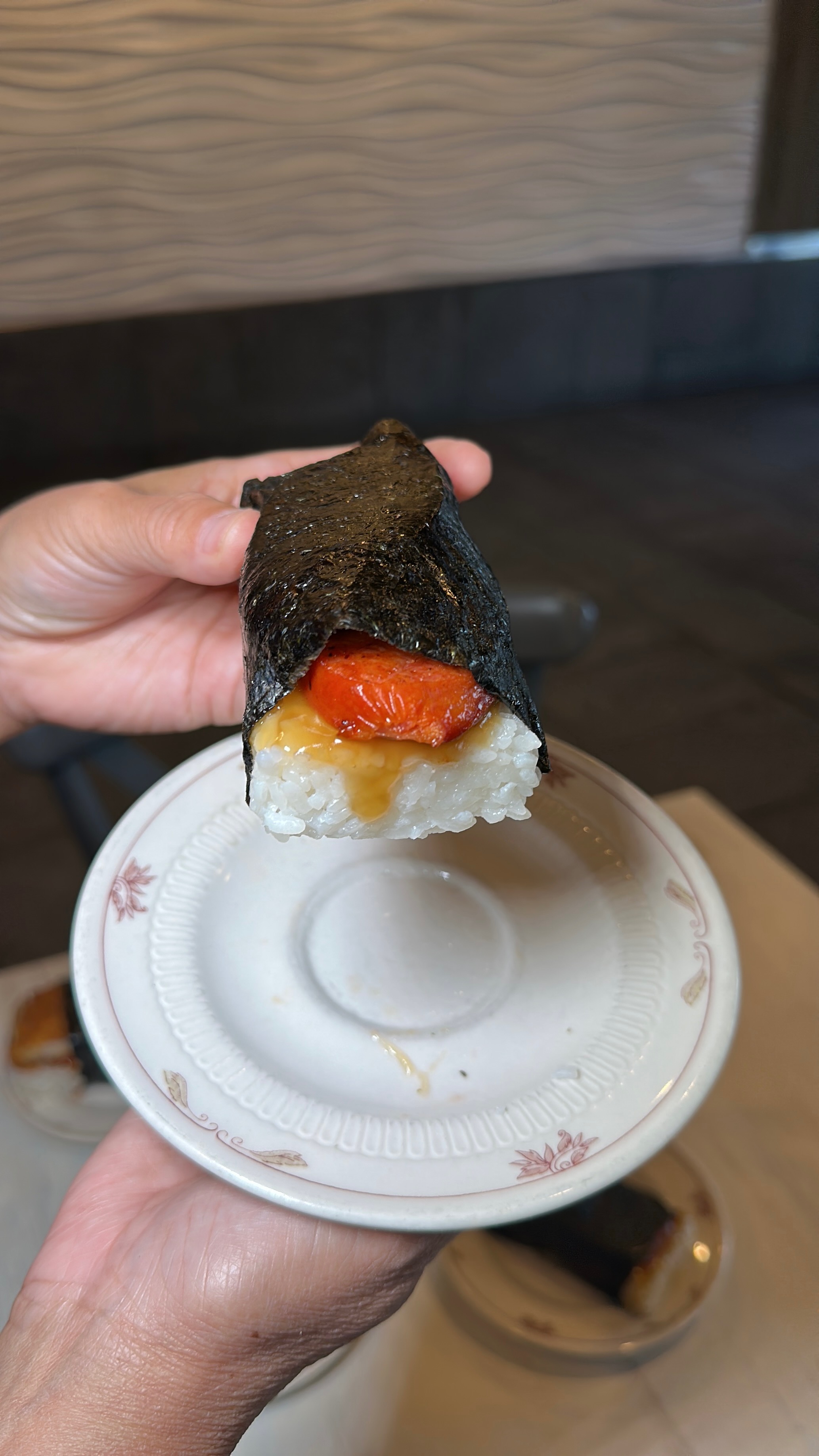 Portuguese Sausage Musubi