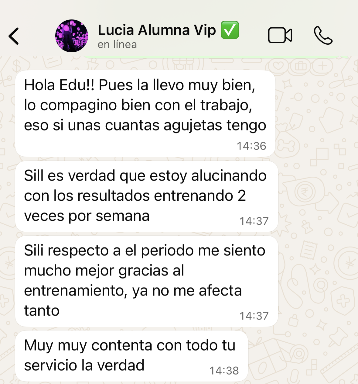 Testimonio real de Lucía