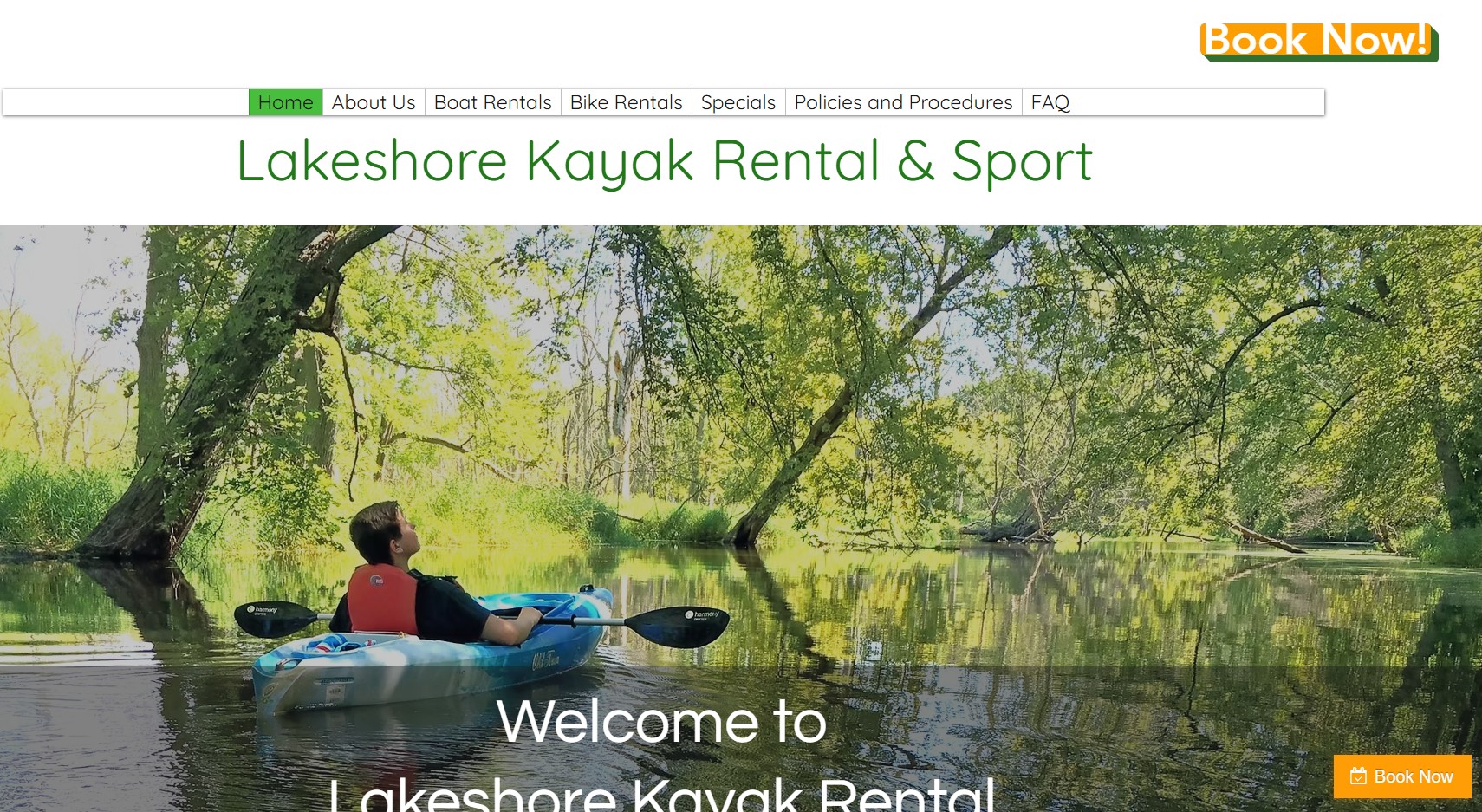 Lakeshore Kayak Rental