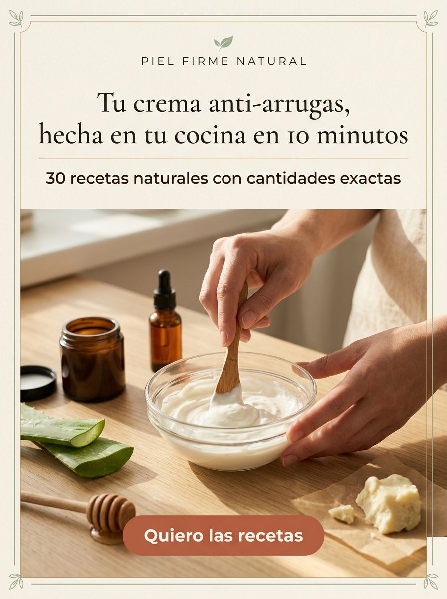 Preparando una crema natural