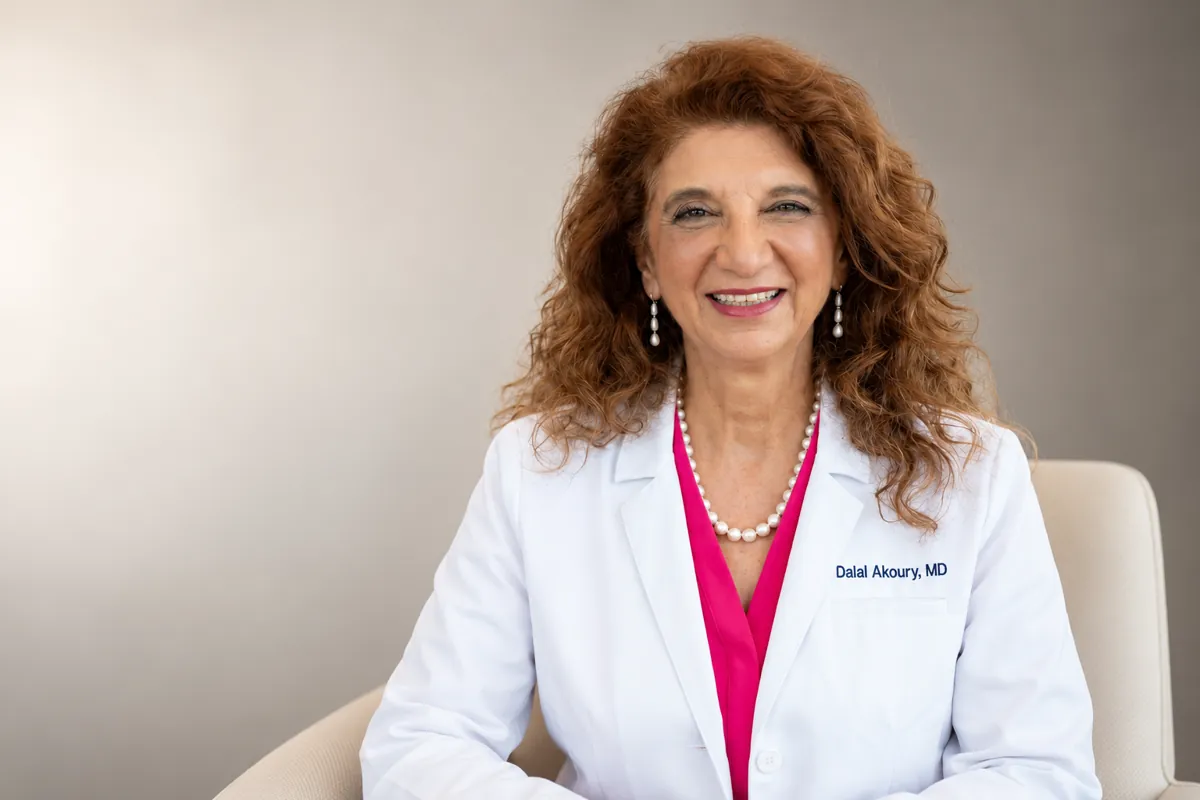 Dr. Dalal Akoury, MD, MPH, Founder and Medical Director of AWAREmed Health and Wellness Resource Center in Johnson City, Tennessee