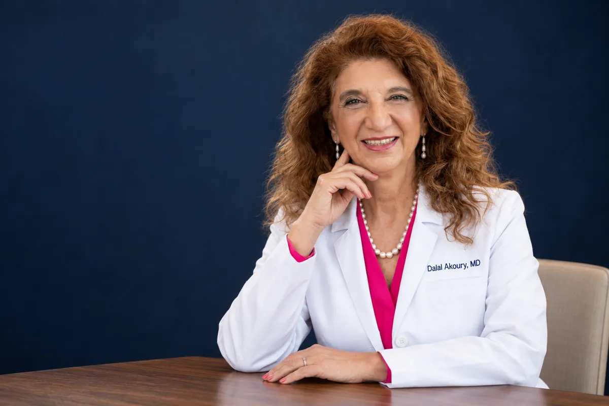 Dr. Dalal Akoury, MD, MPH, integrative physician in Johnson City, Tennessee, and Founder and President of the Integrative Advanced Medicine Institute