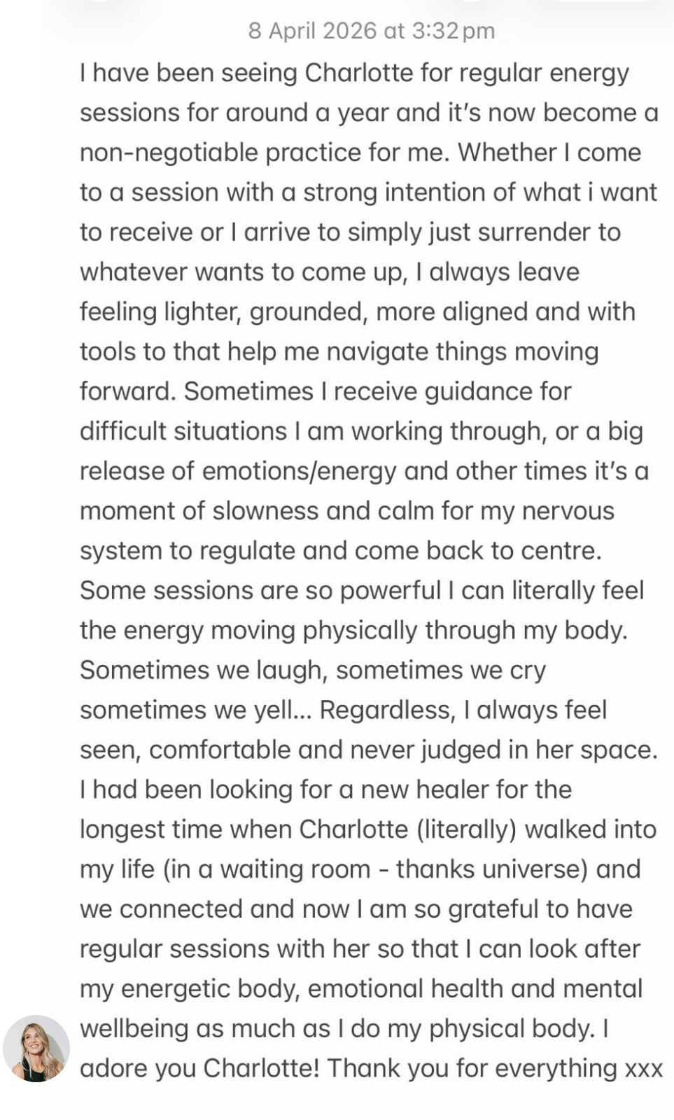 Client Testimonial 1