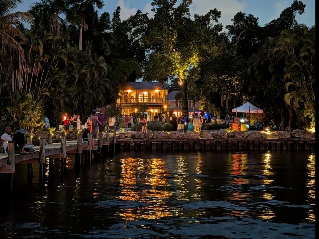 Moi Space seen from the Caloosahatchee at dusk