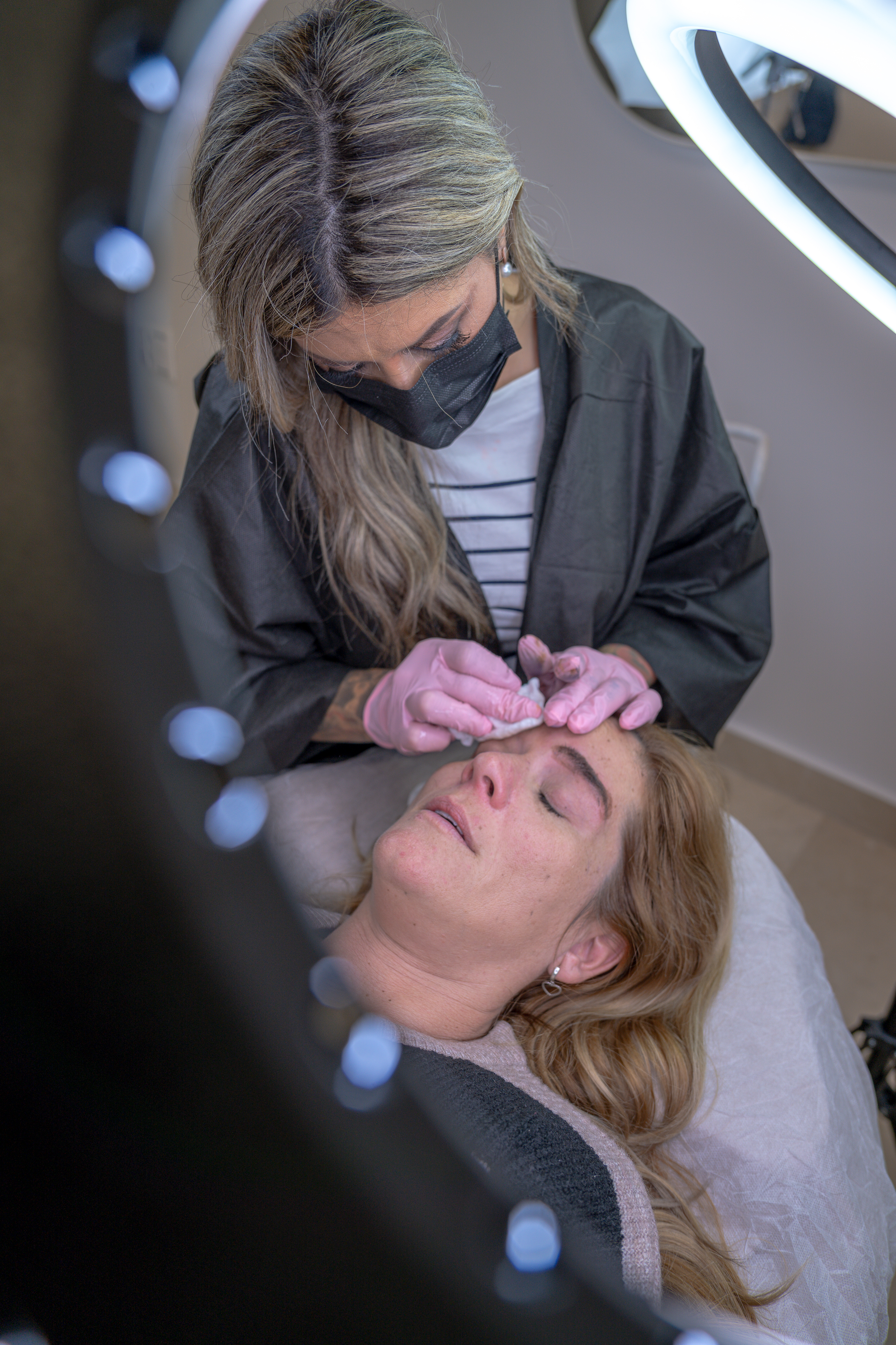 Sesión de micropigmentación