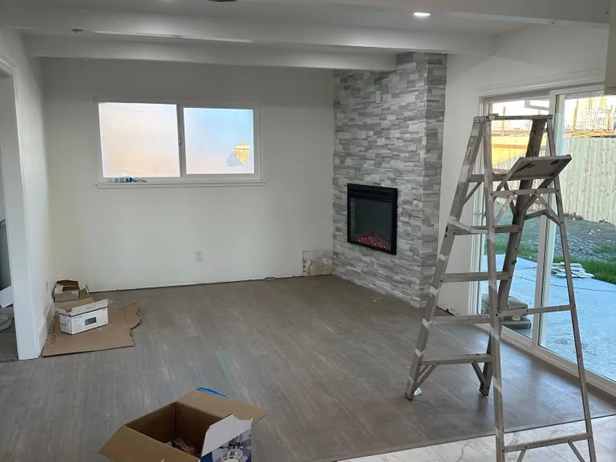 Yuba City living room after renovation