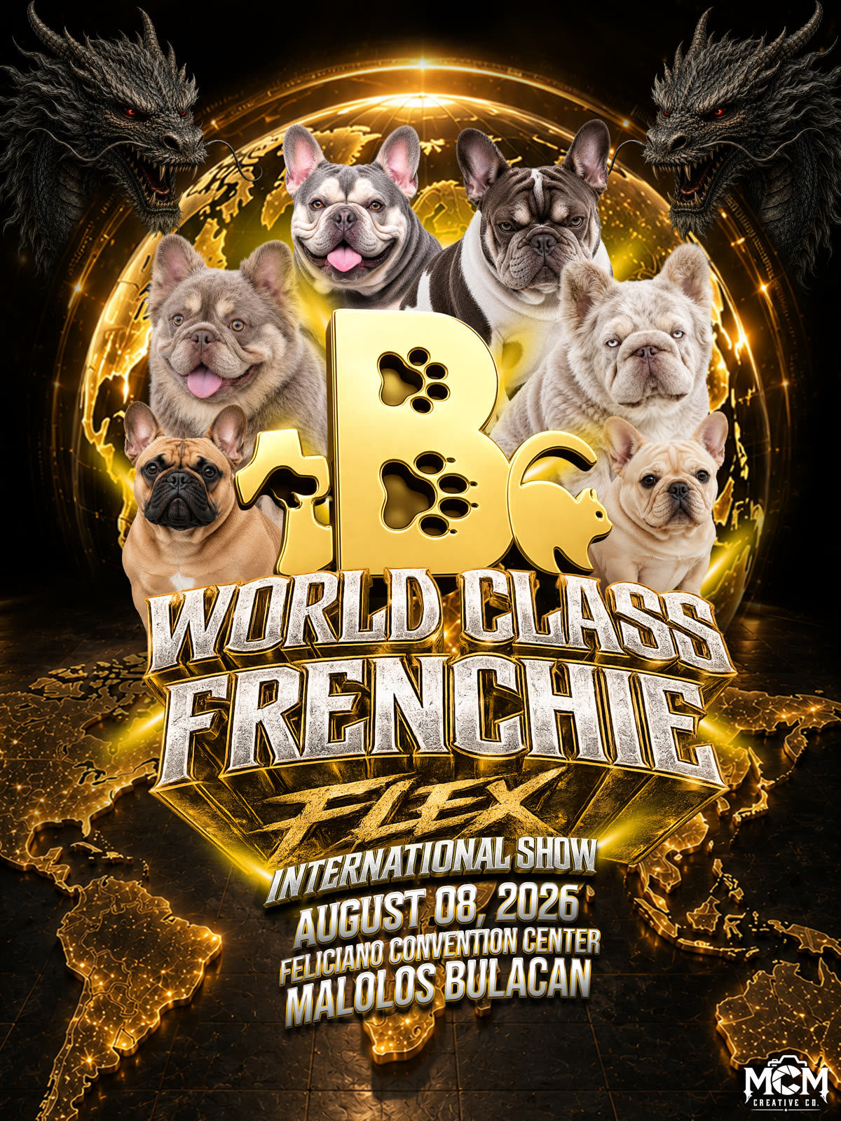World Class Frenchie Flex official poster
