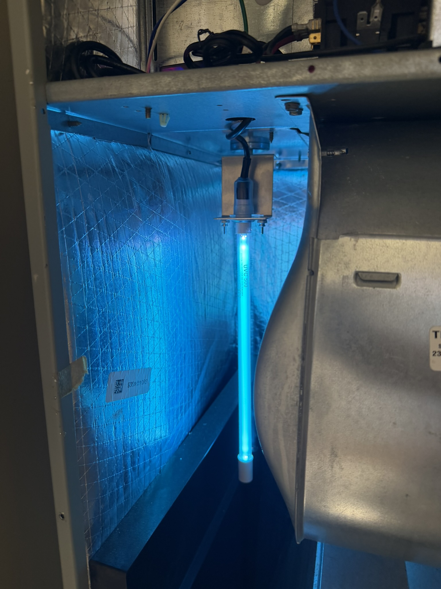 UV Light Installation