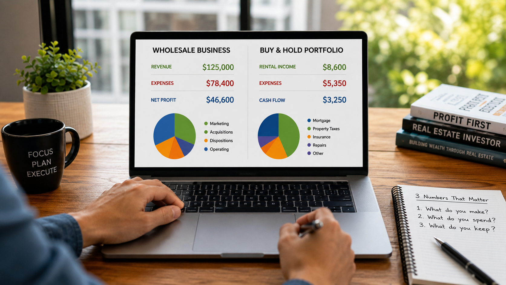 Wholesale vs Buy & Hold numbers
