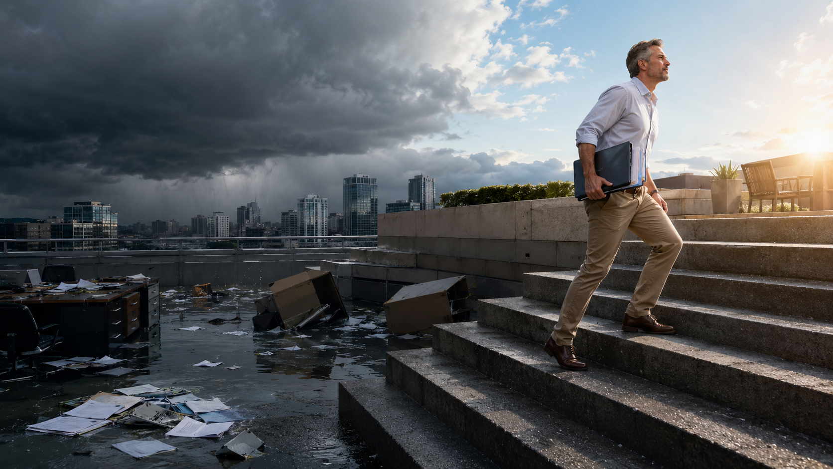 Rise above the business storm