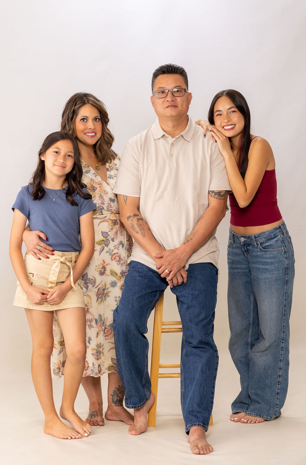 Family photo by Brooke Lazzarini