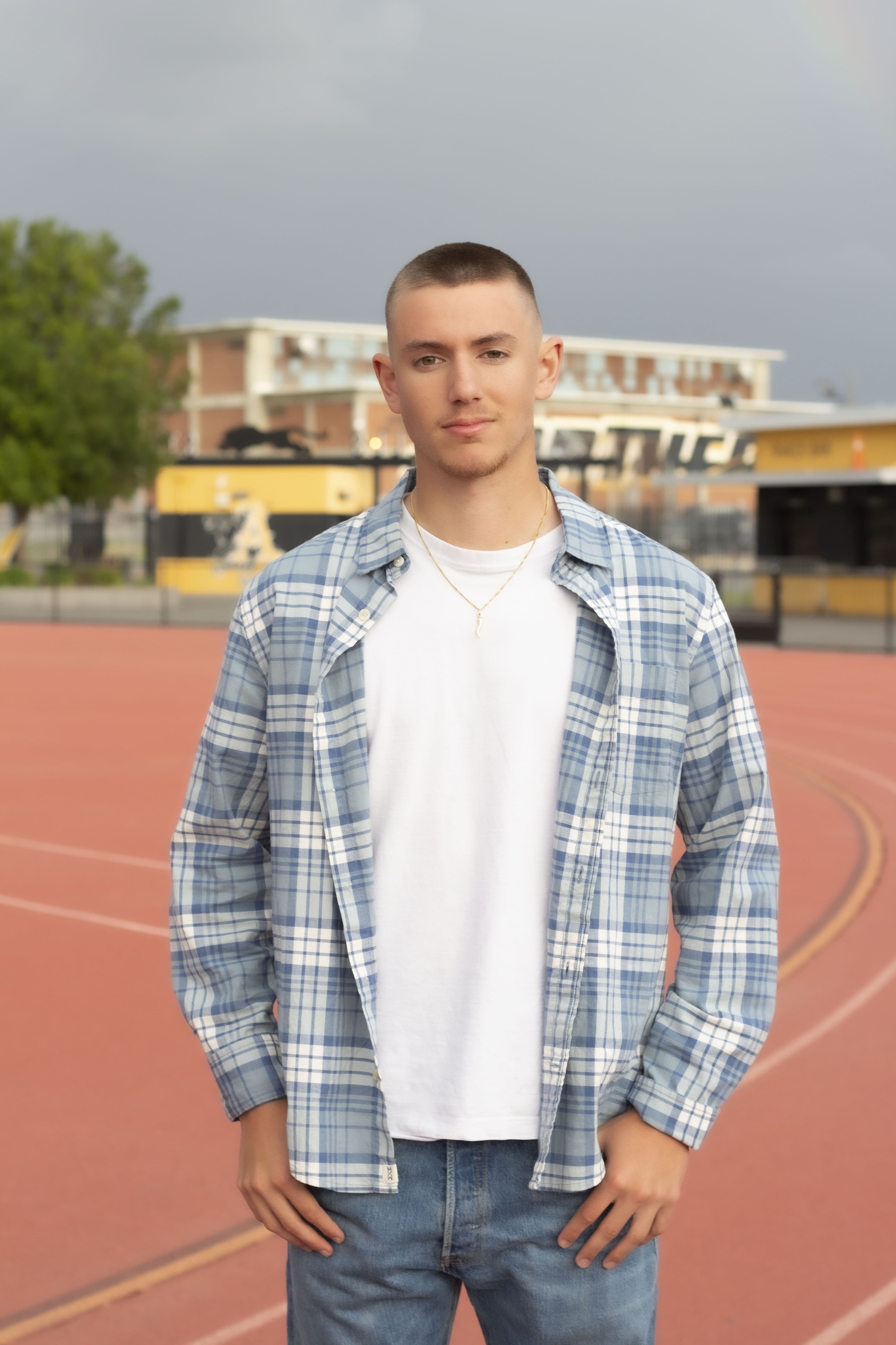 Graduation portrait by Brooke Lazzarini