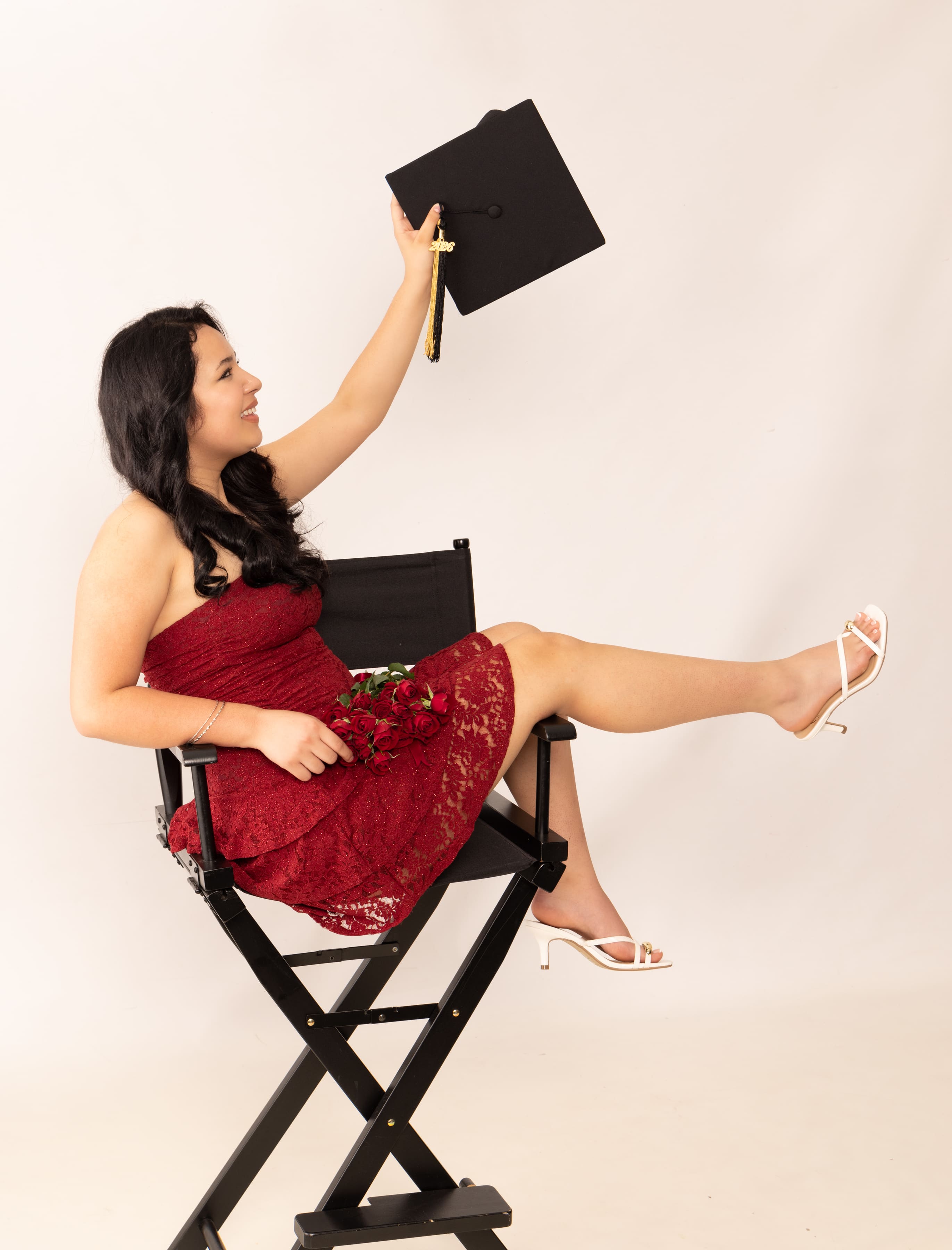 Graduation portrait by Brooke Lazzarini