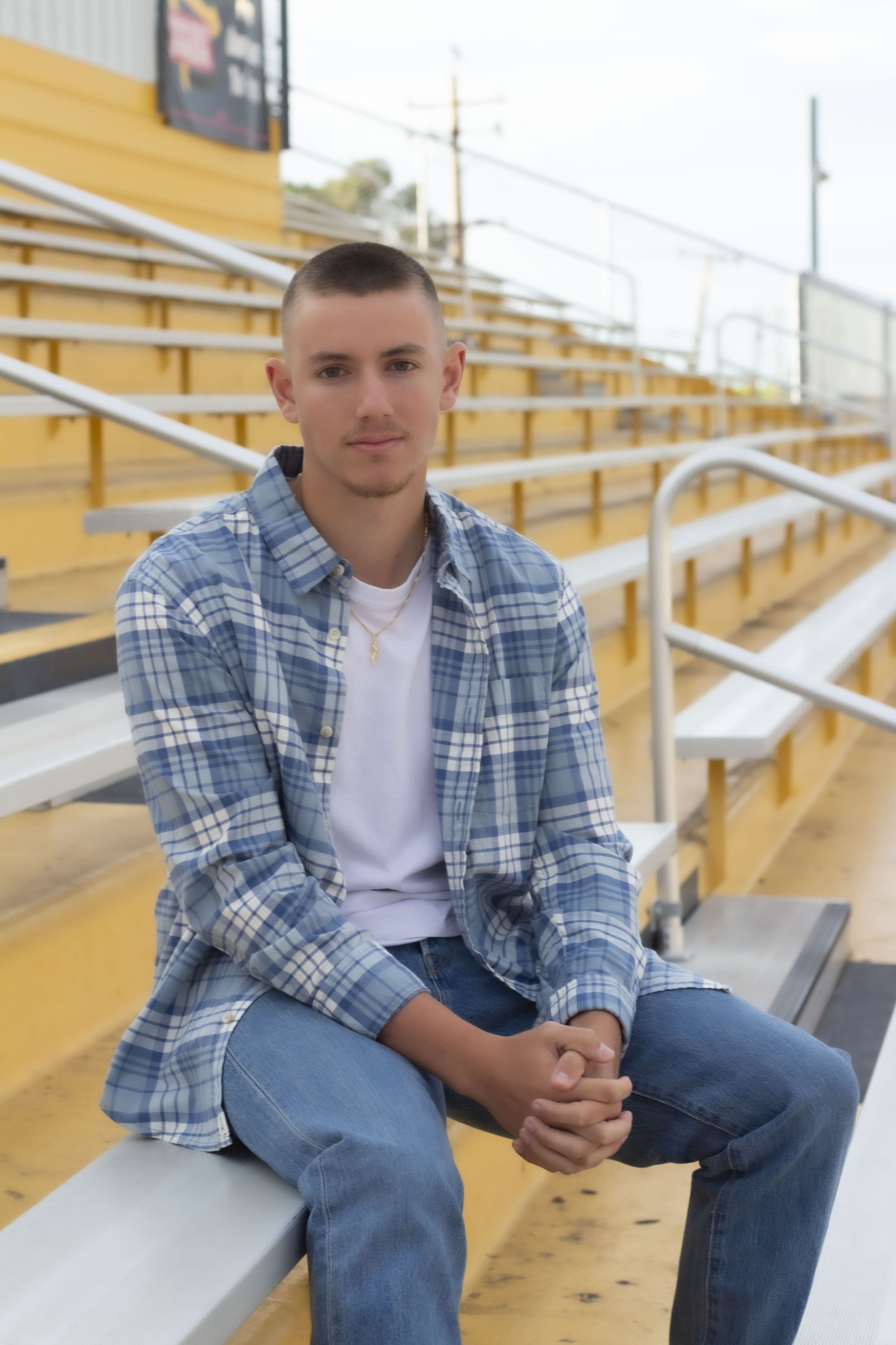 Graduation portrait by Brooke Lazzarini