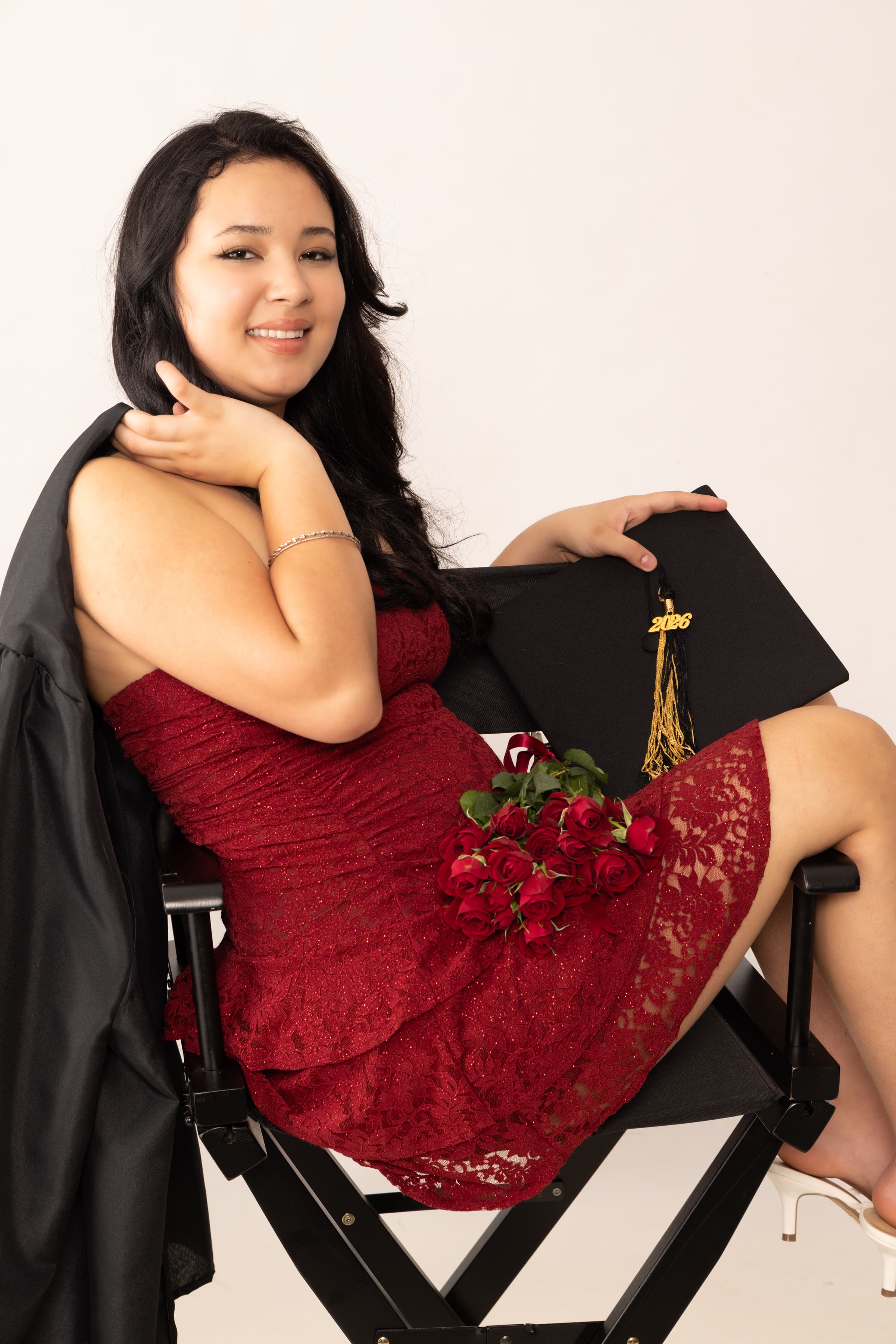 Graduation portrait by Brooke Lazzarini