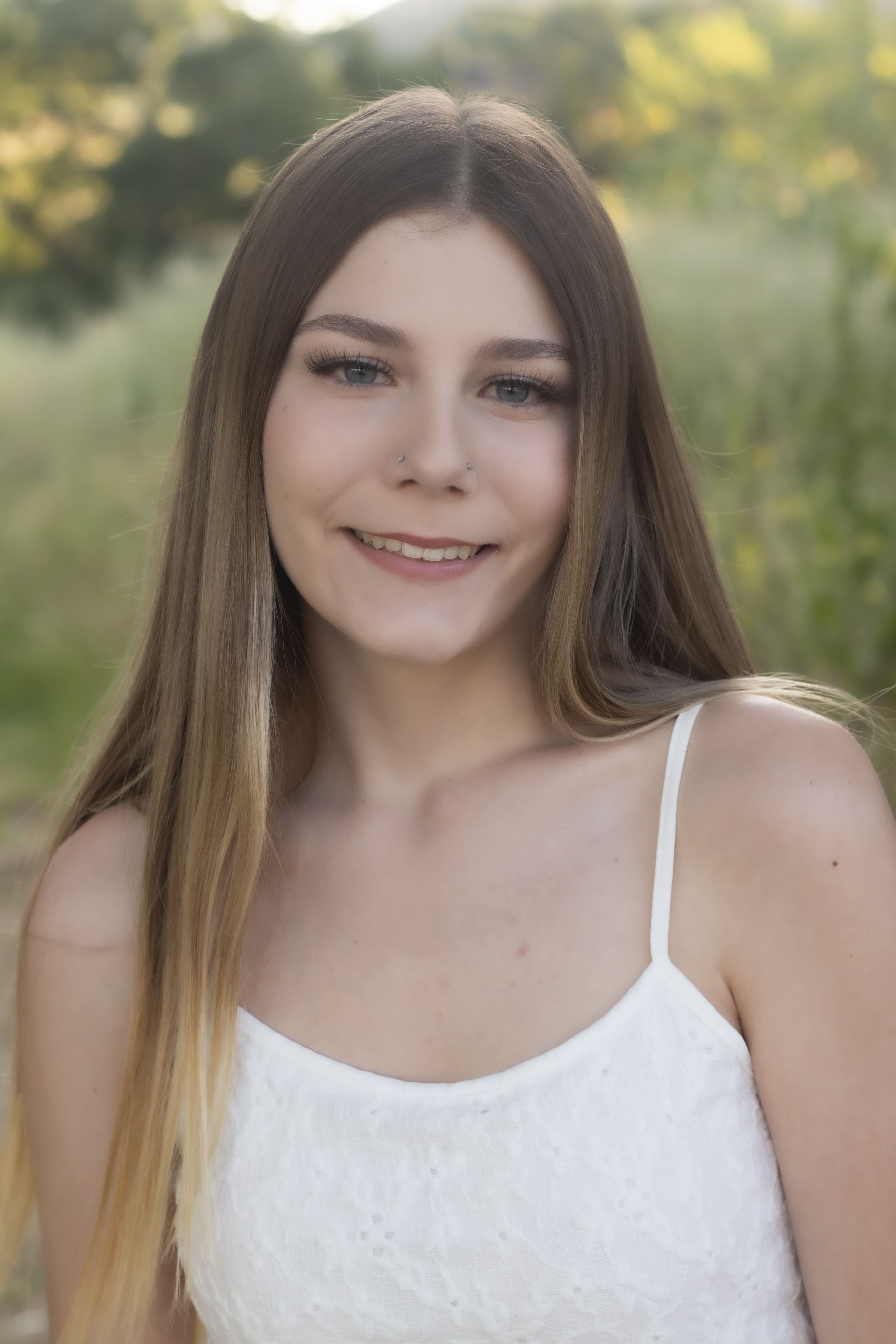 Graduation portrait by Brooke Lazzarini