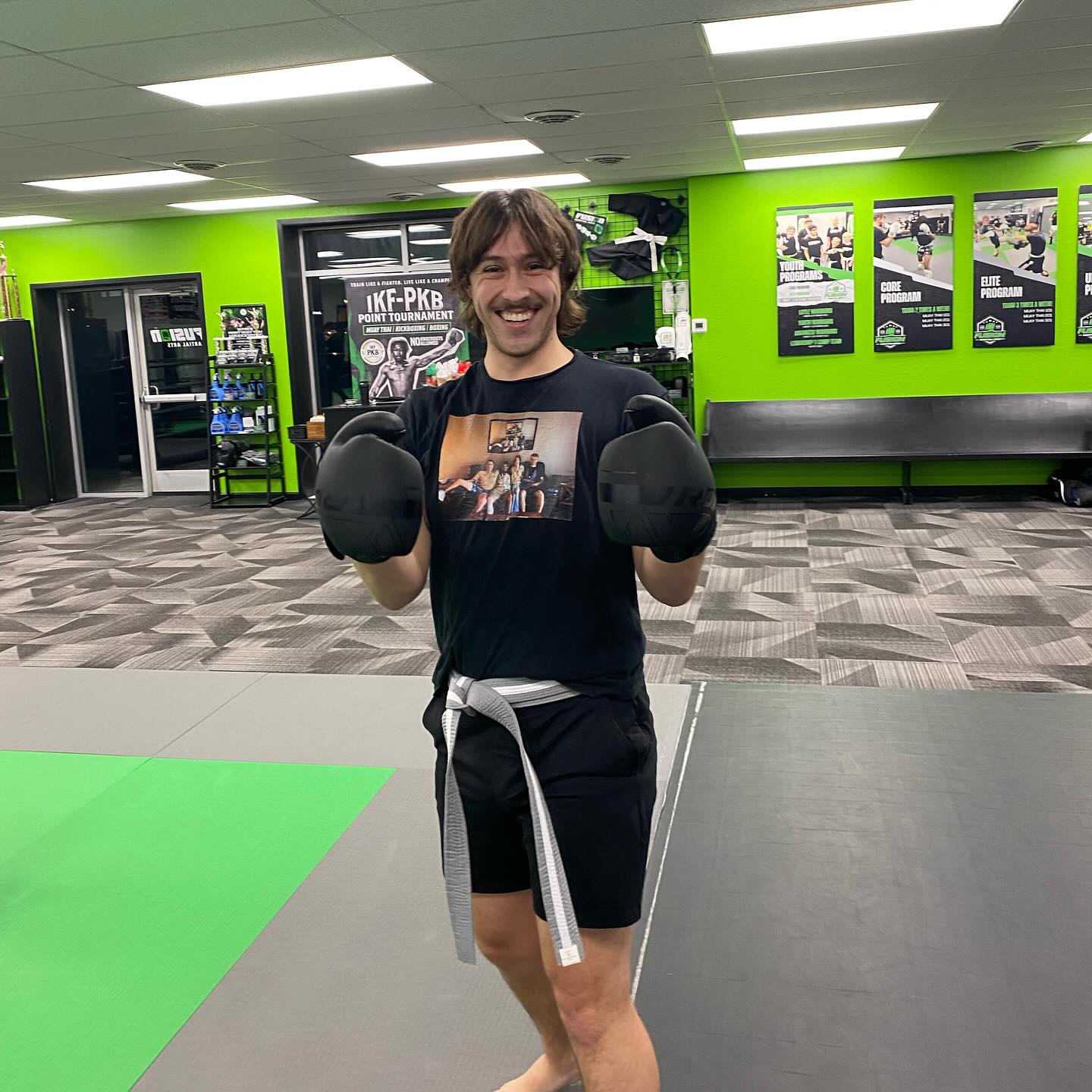 Adult Muay Thai student portrait