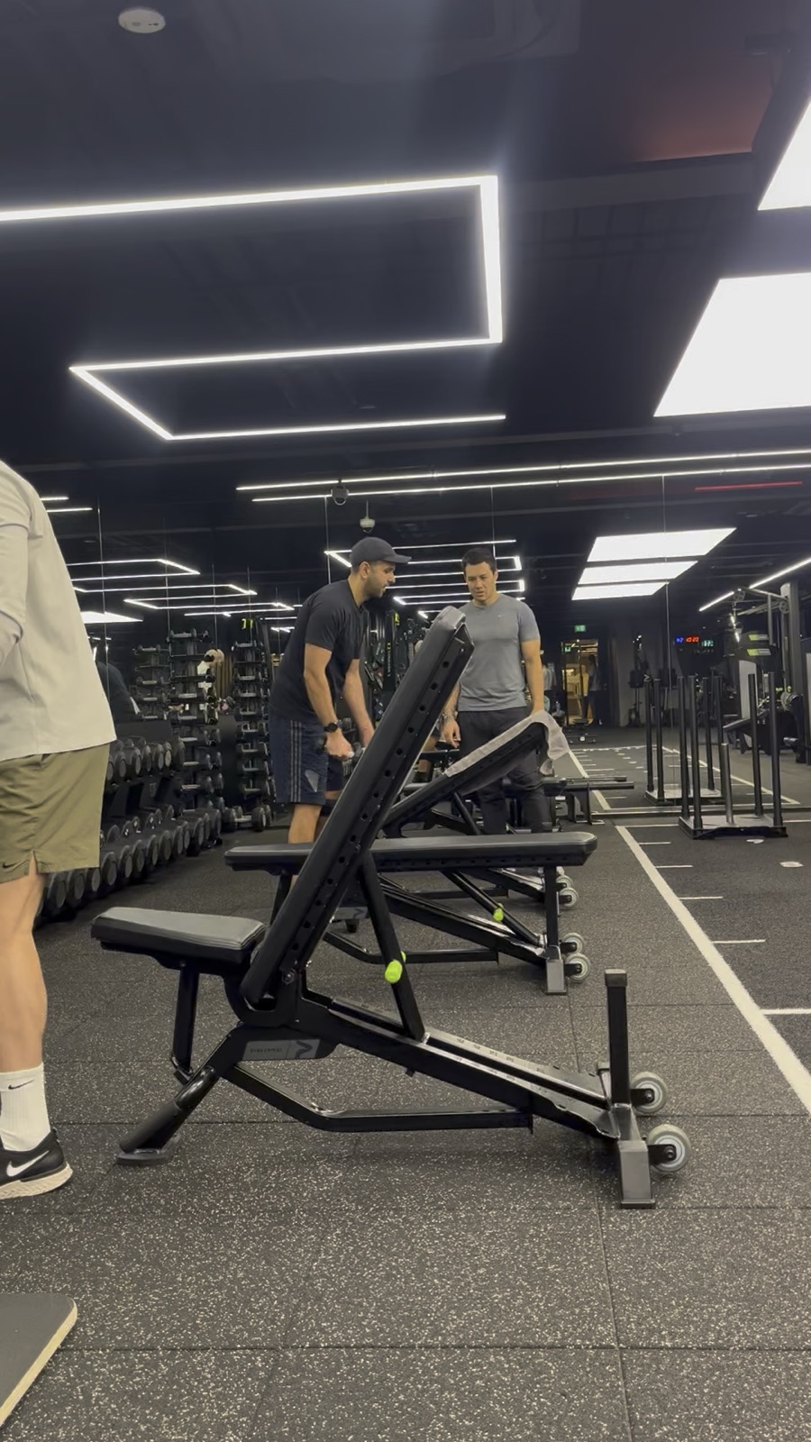 Joey Fox training studio in London