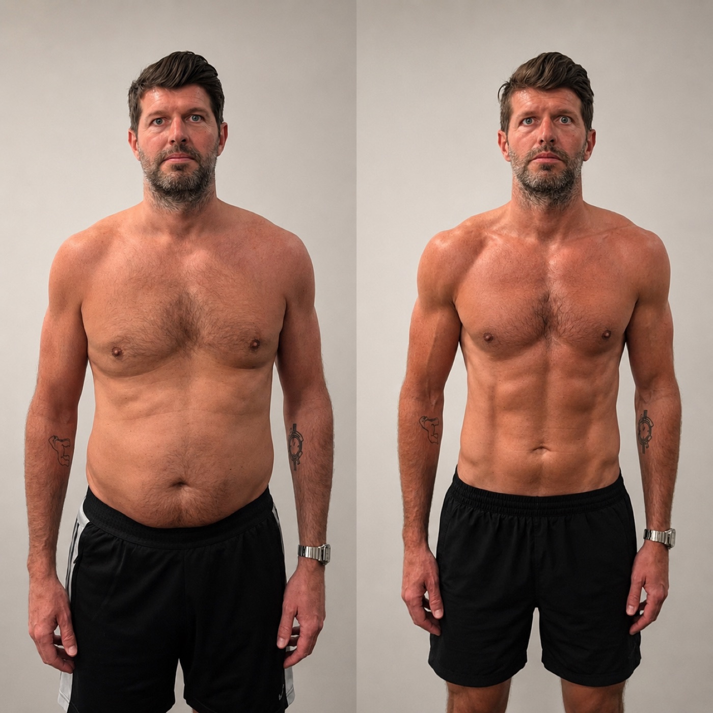 Kevin dropped 14kg and became the strongest he has ever been. It changed how he eats and trains.