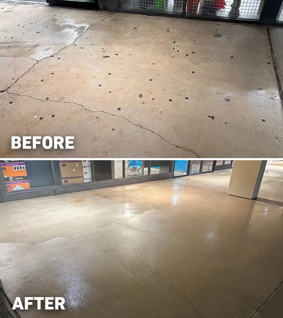Exterior cleaning project