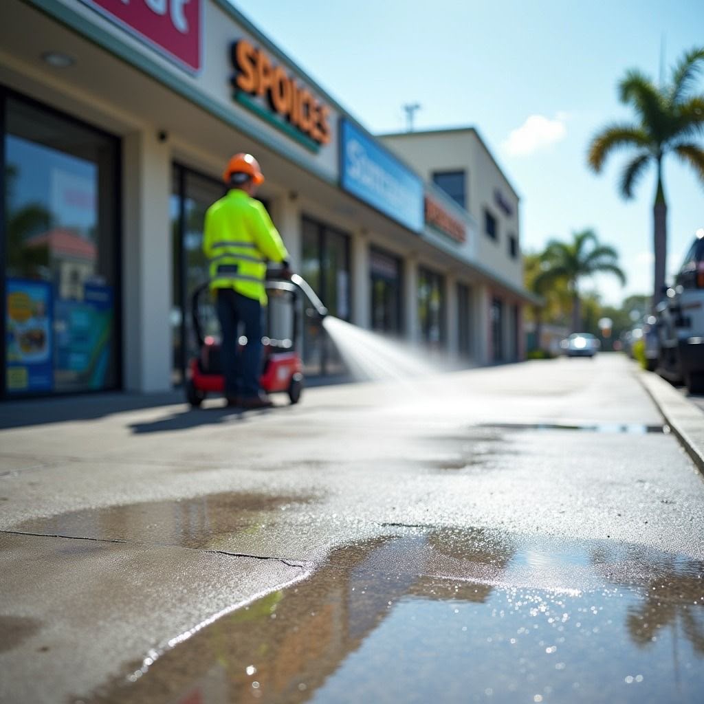 Exterior cleaning project