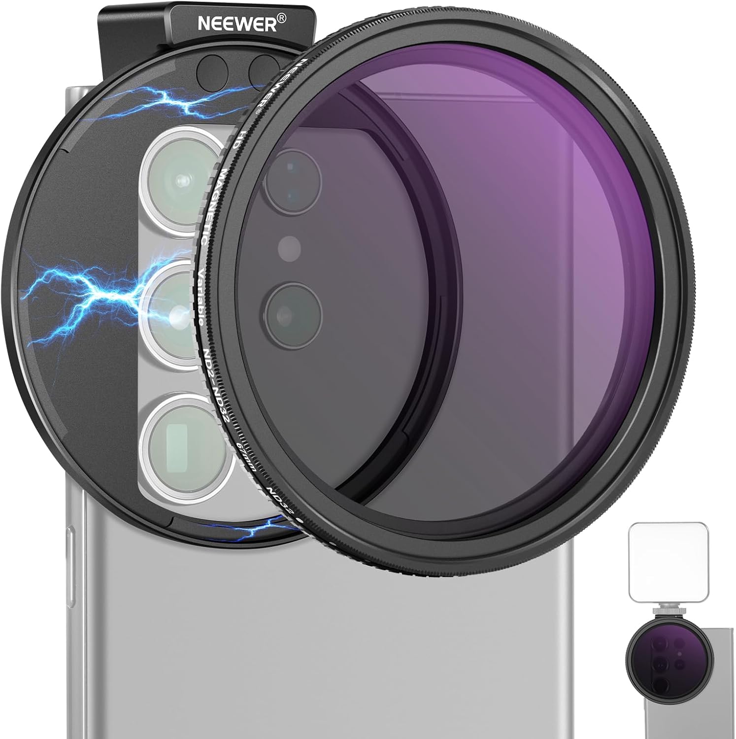 Neewer 67mm Magnetic Phone Filter
