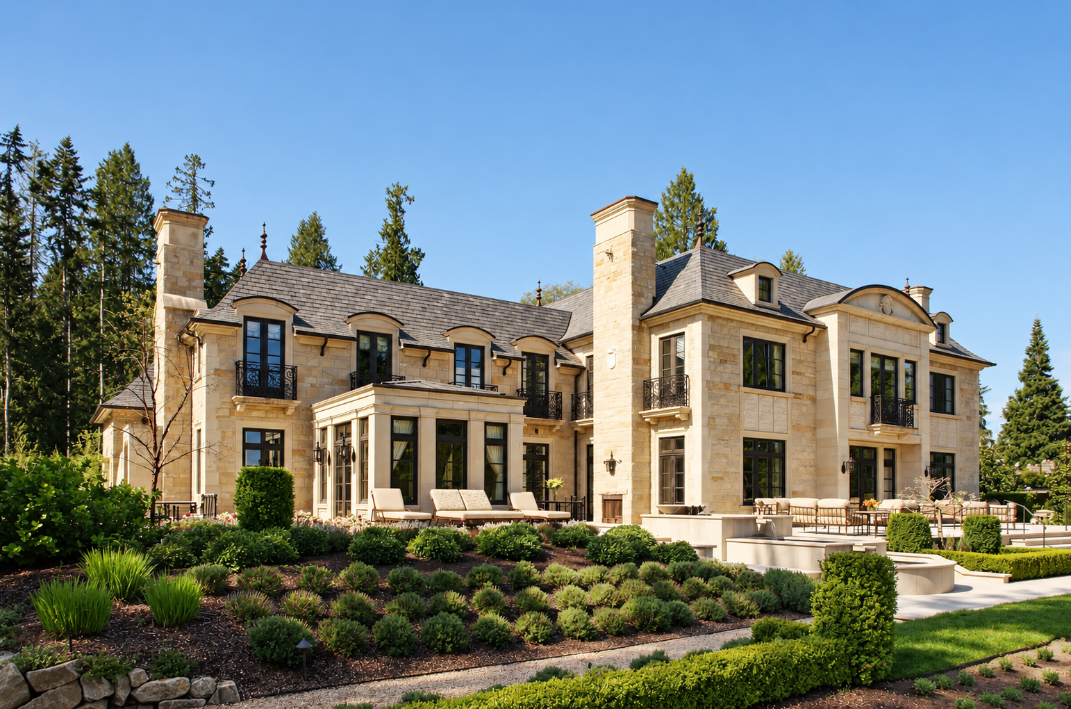 Courtyard Residence on Bainbridge Island, Washington