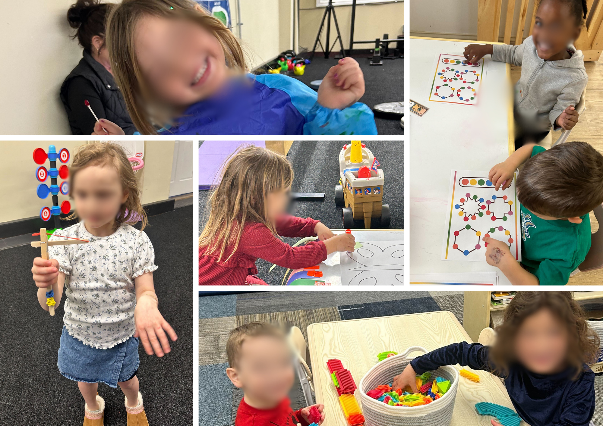 Capable kids in play. 