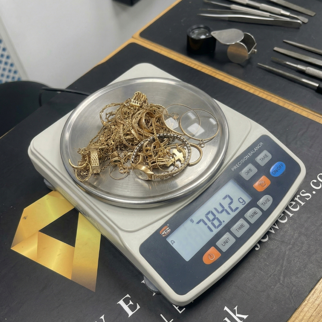 Gold and silver jewellery collection