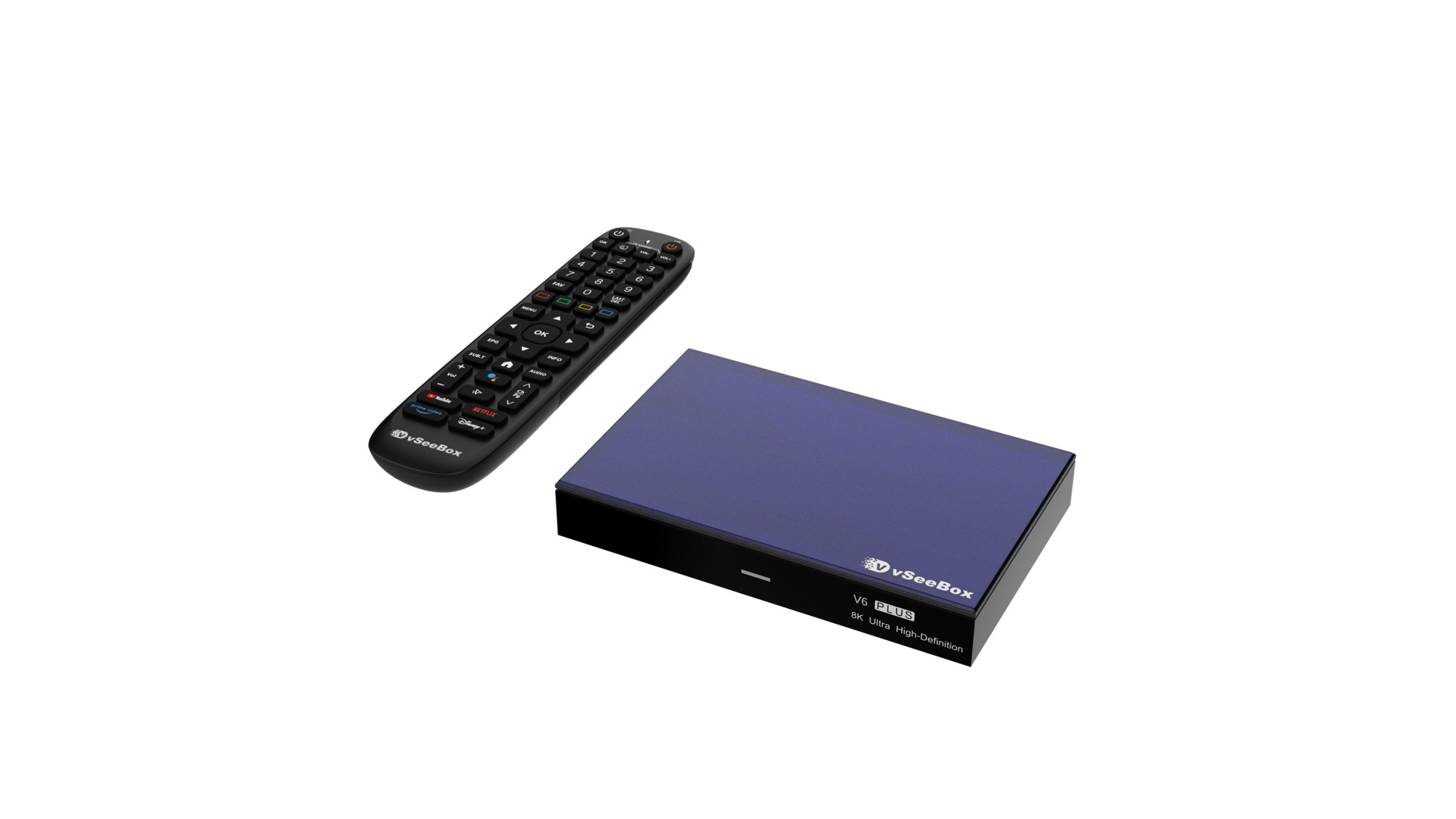Android Navigation Controls VSeeBox V6 Plus Android TV Box | 2nd Million LLC