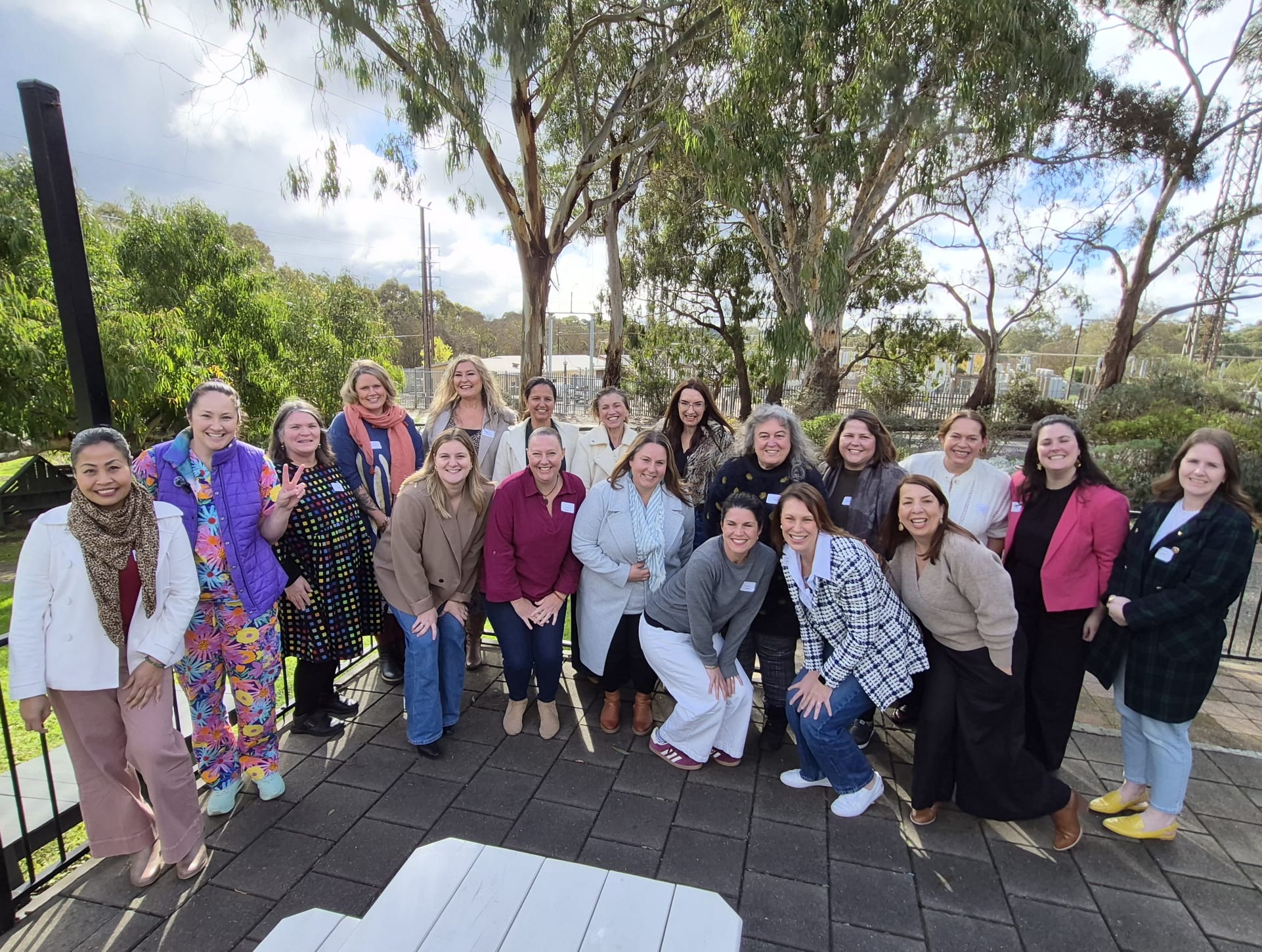 Women in business attending a SustainHer Connect gathering in the Adelaide Hills.