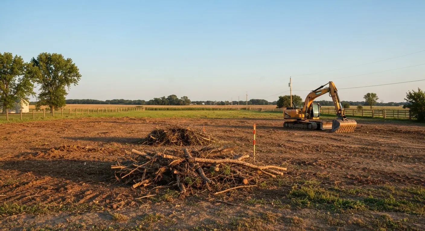 Tree removal and land clearing