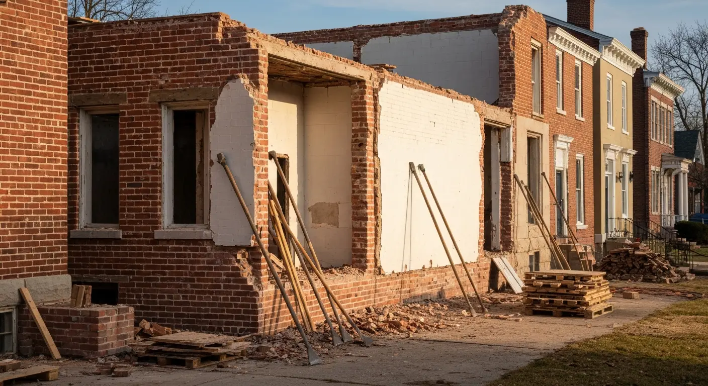 Demolition project in Mt Carmel