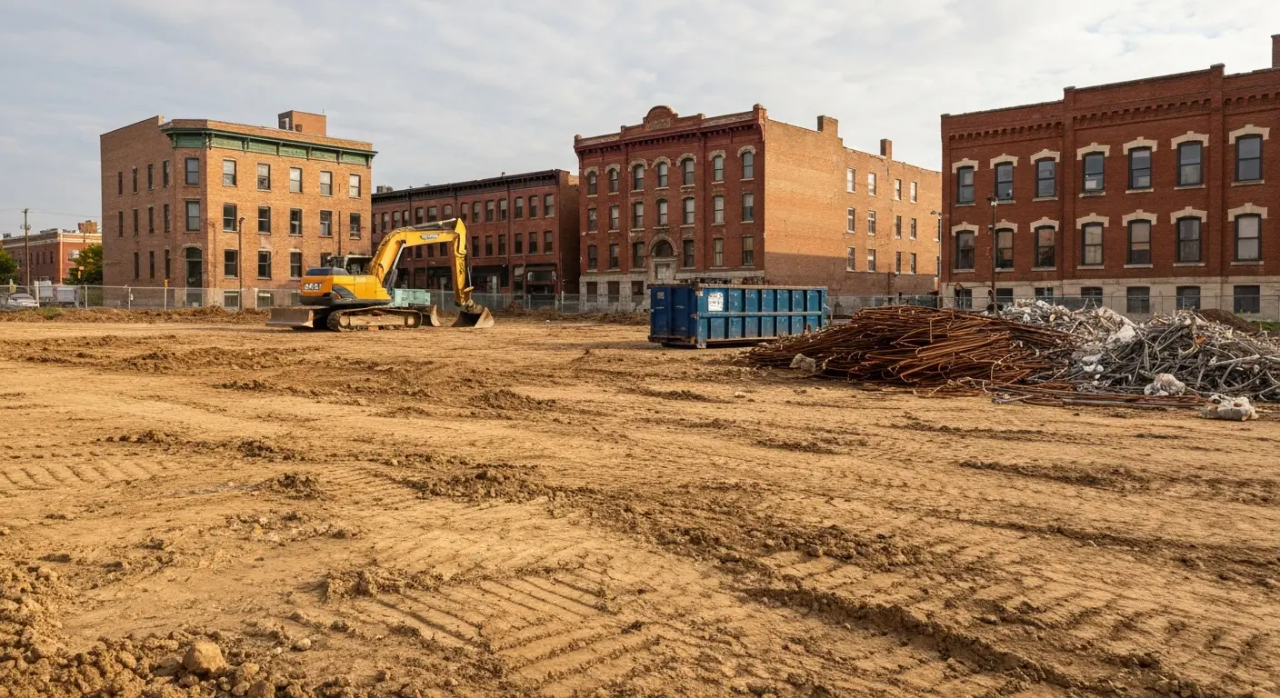 Demolition and site clearing project