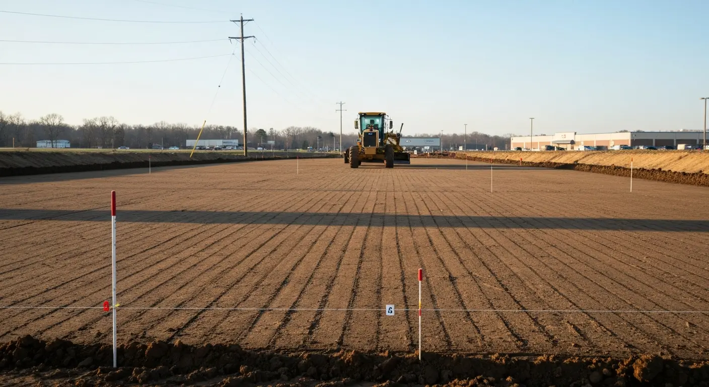 Site grading