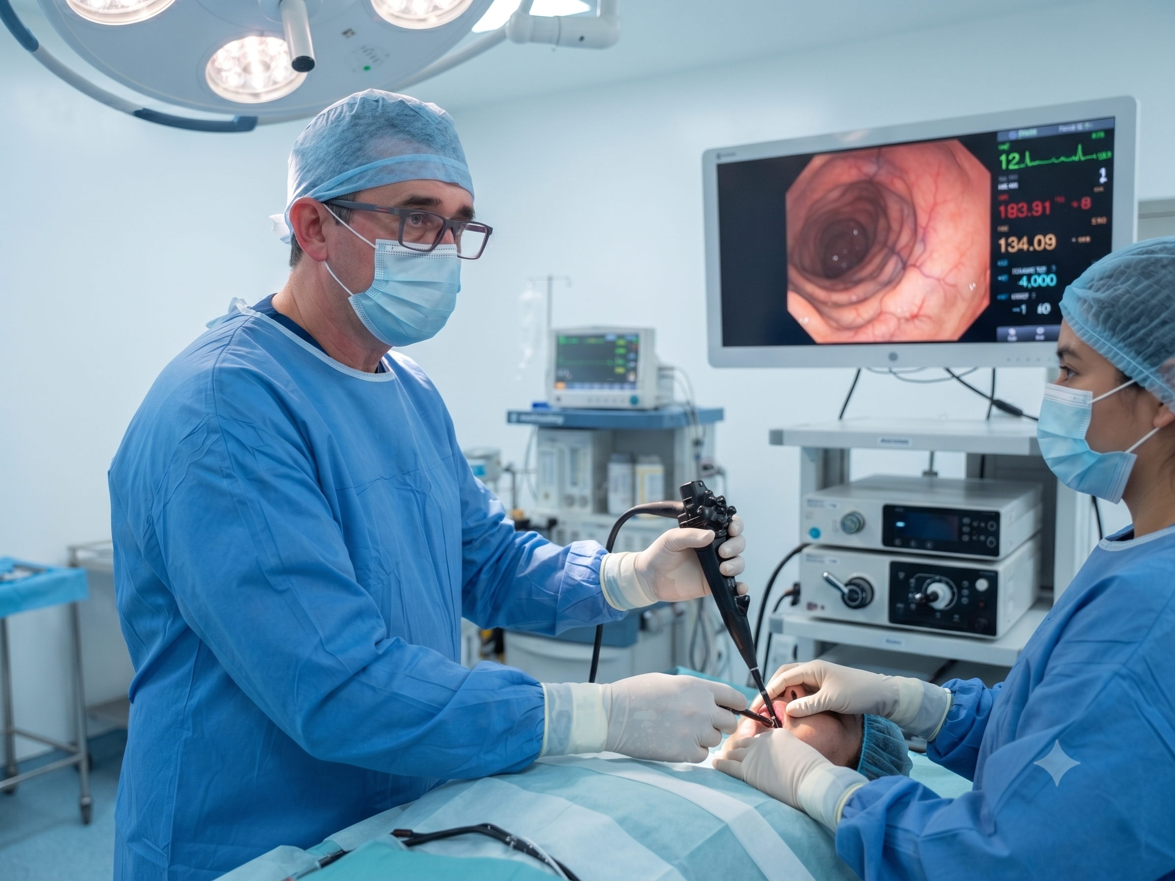 Dr. Andrés Yépez, gastroenterólogo especialista en endoscopia digestiva avanzada