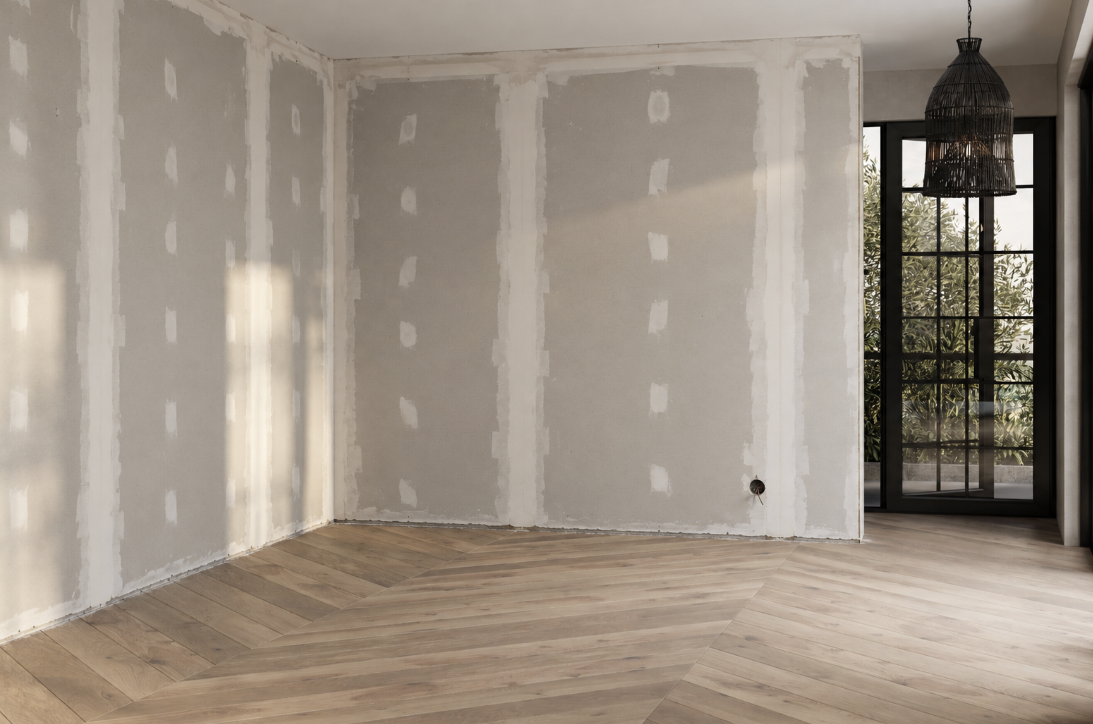 Newton interior before renovation