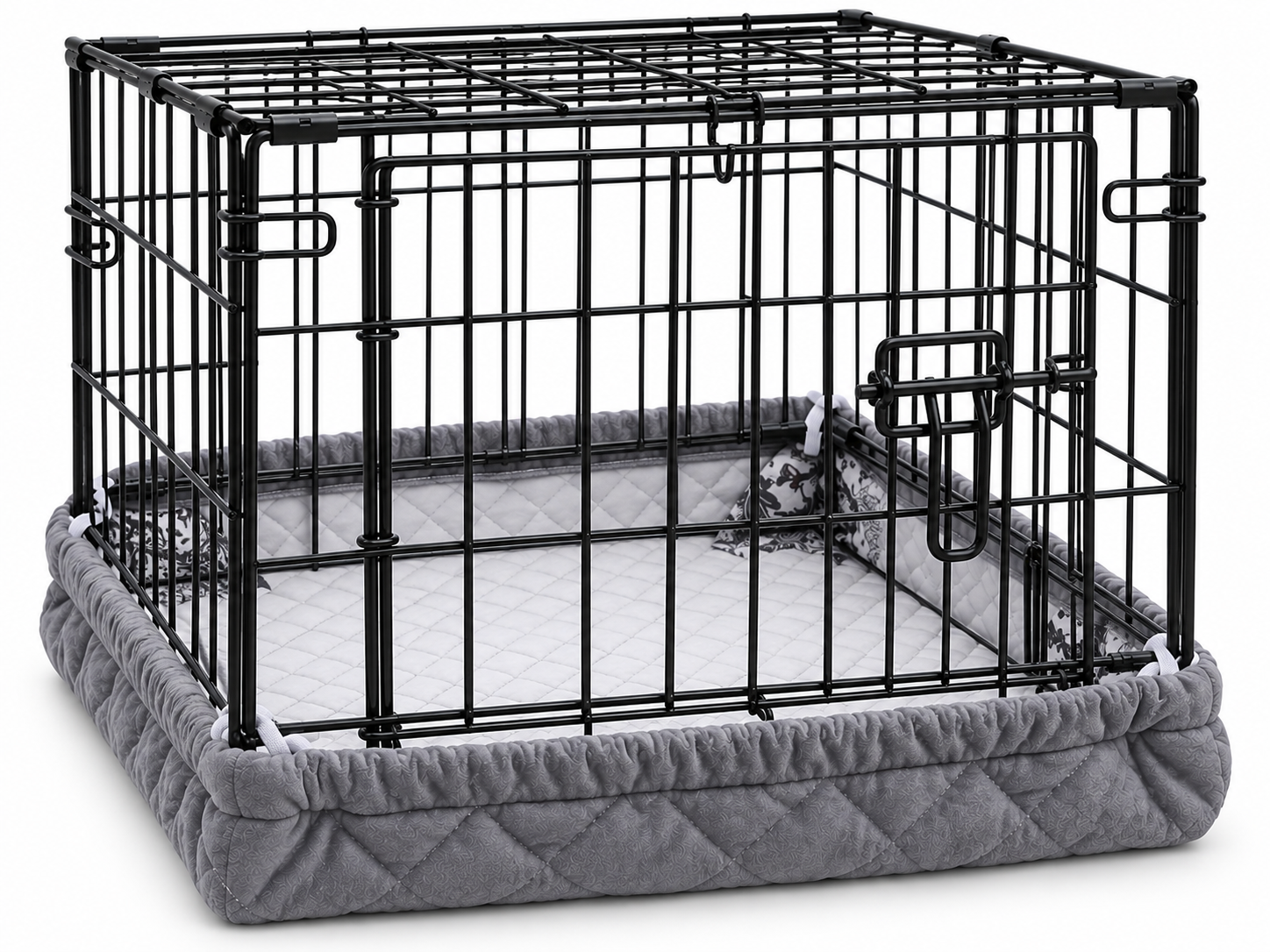 Crate Wrap fitted to a crate, bottom and both sides