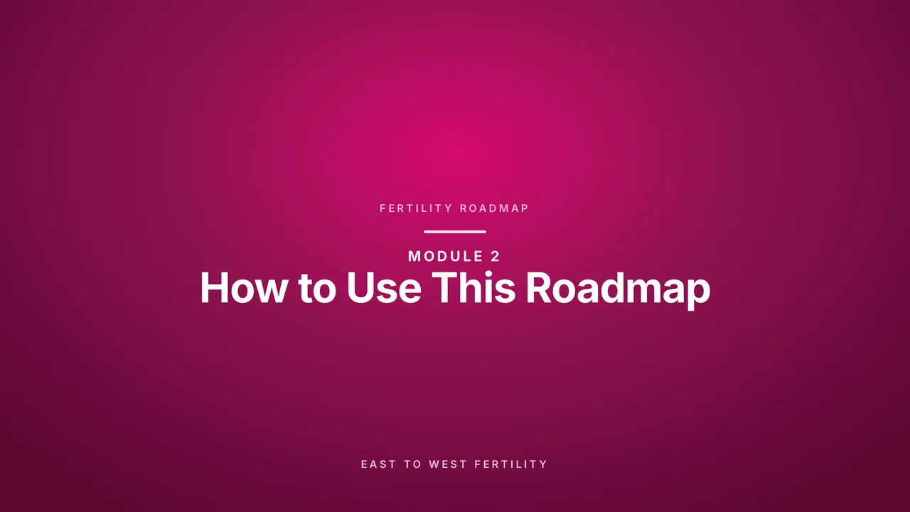 How to Use This Roadmap