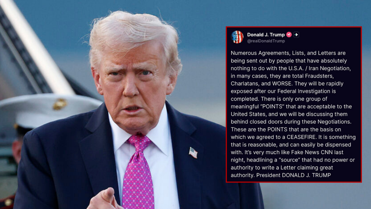 Trump Warns Of Fraudsters And Charlatans Pushing Fake Iran Deal Agreements