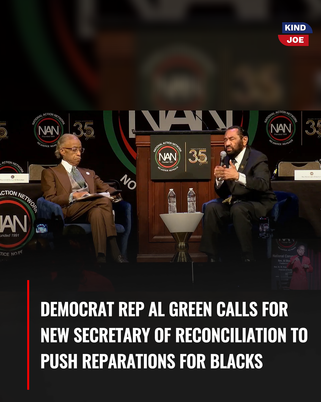 Democrat Rep Al Green Calls For New Secretary Of Reconciliation To Push Reparations For Blacks