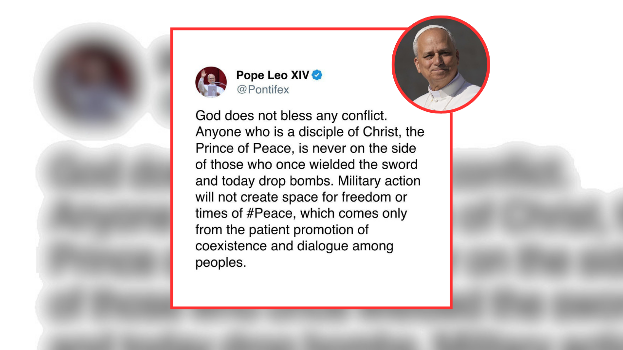 Pope Blasts Trump For Iran War Threats In Shocking New Message