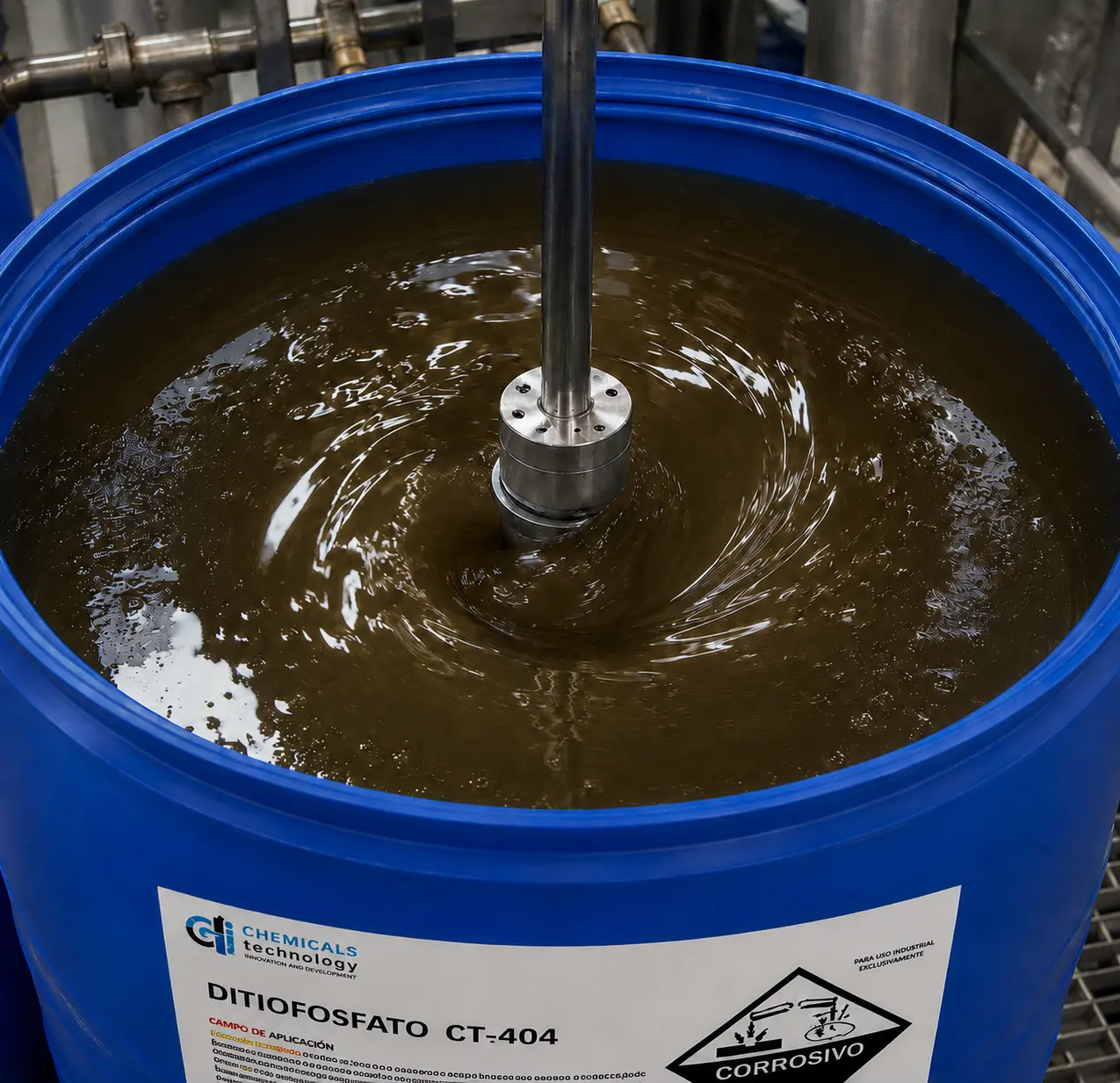 Planta de tratamiento de agua industrial - Tanque giratorio
