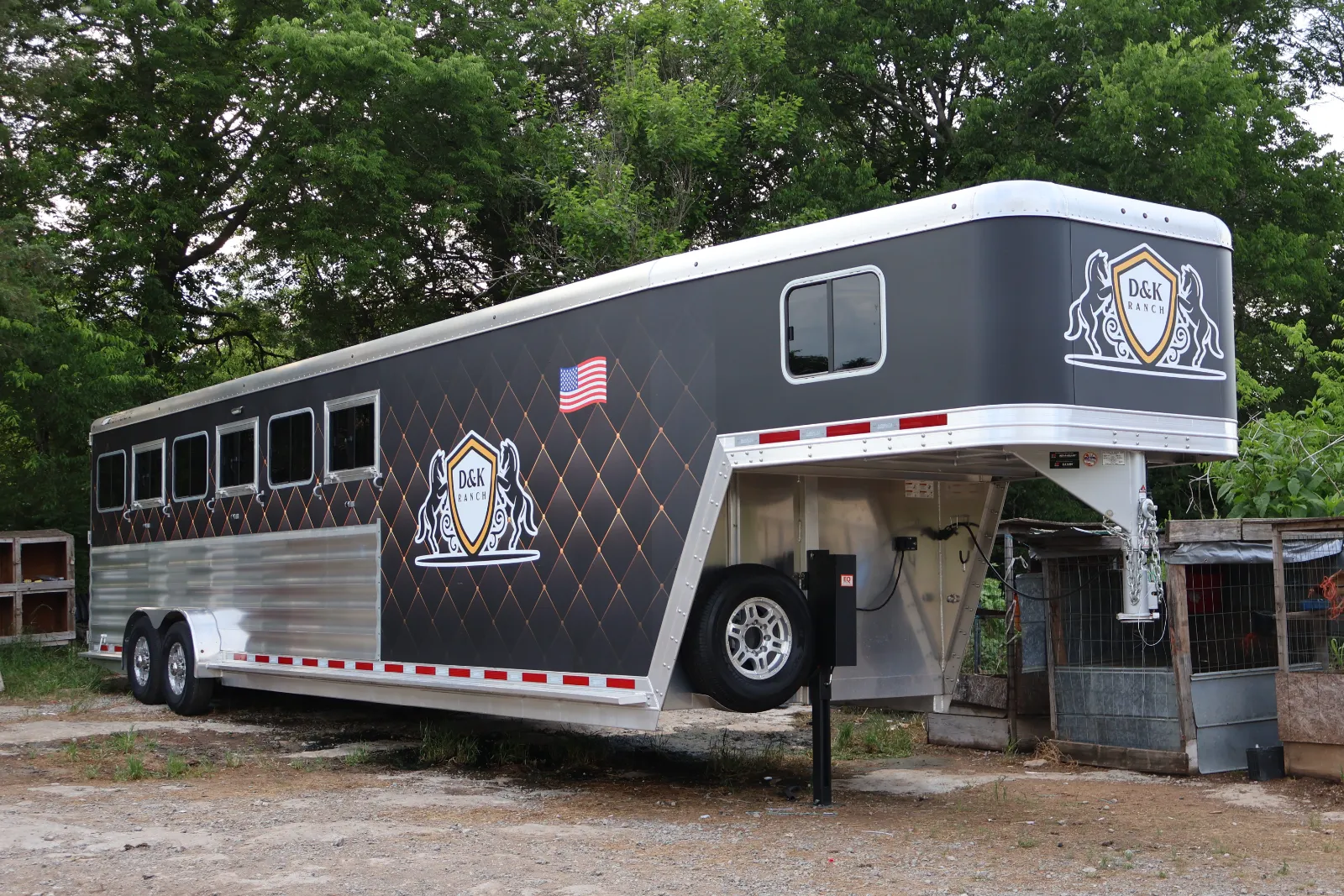 D&K Ranch · Horse trailer
